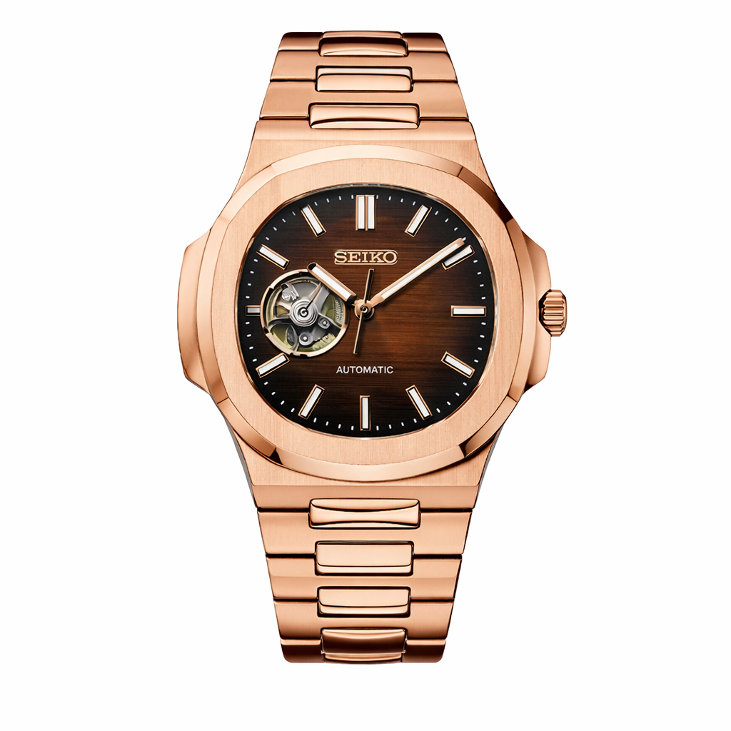 Mod Nivaro Rose Gold Open Heart