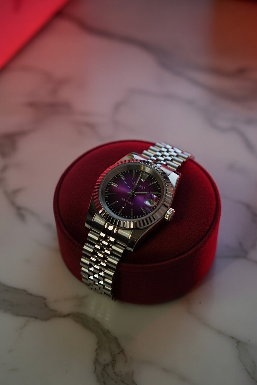 Mod Prestique Purple Dial