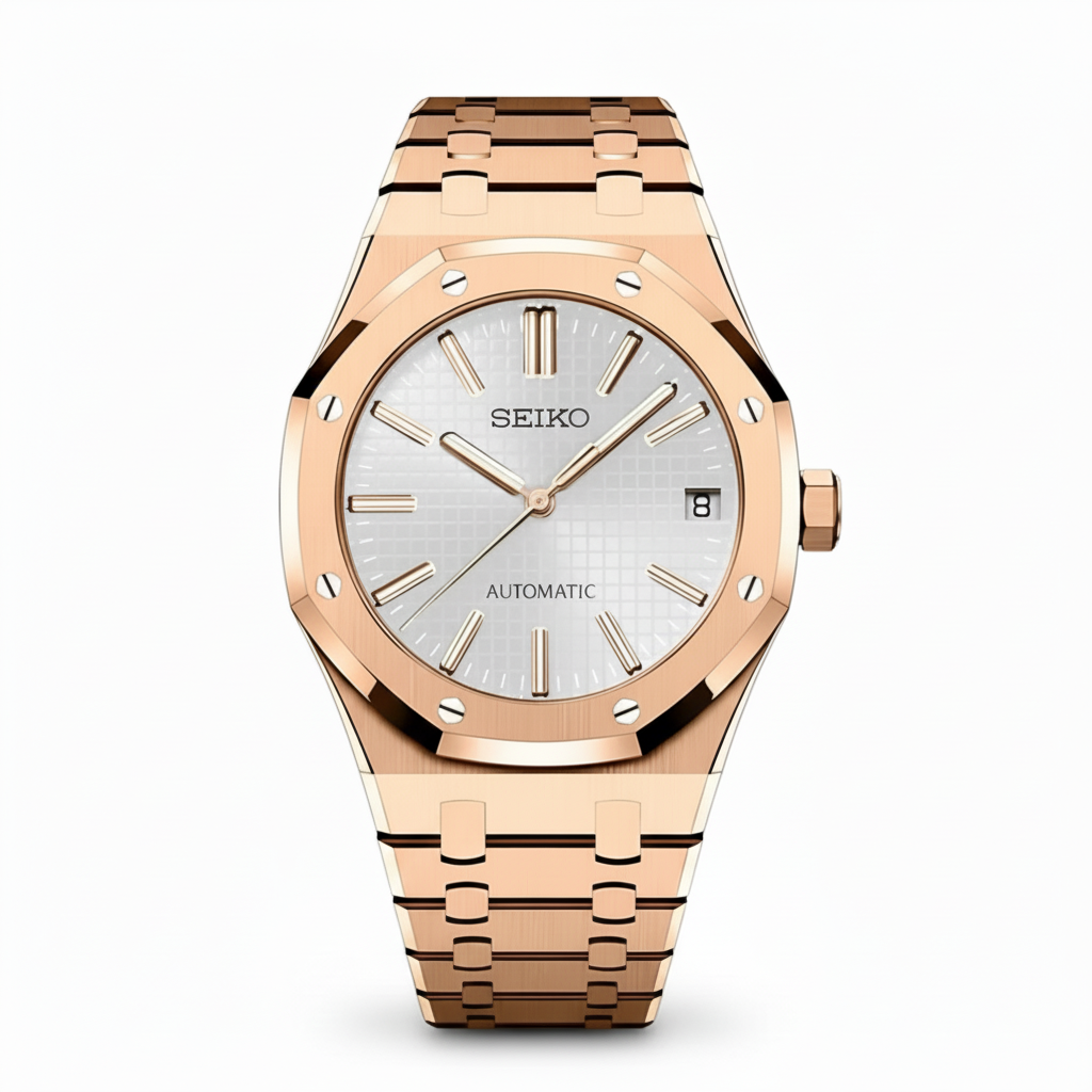 Mod Sorex Rose Gold White Dial