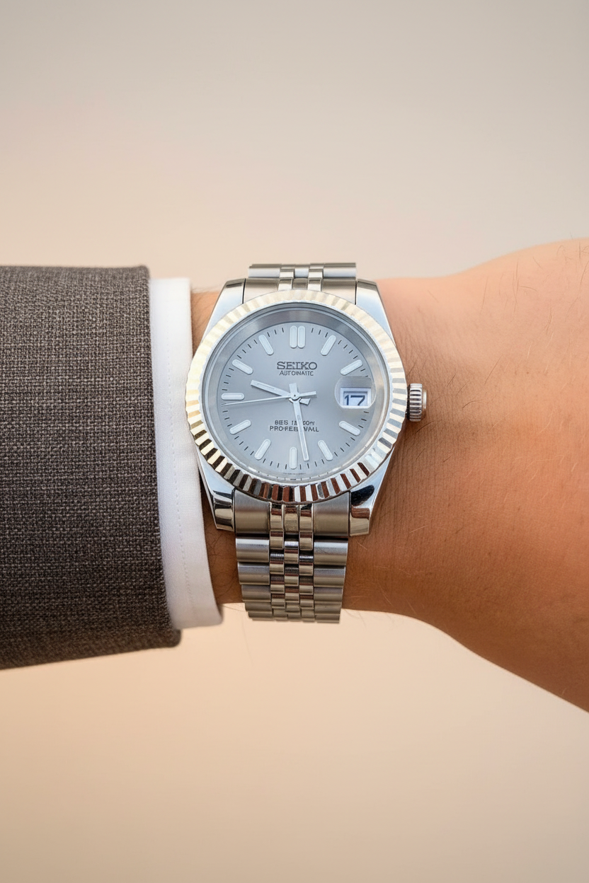 Mod Prestique Champage Dial