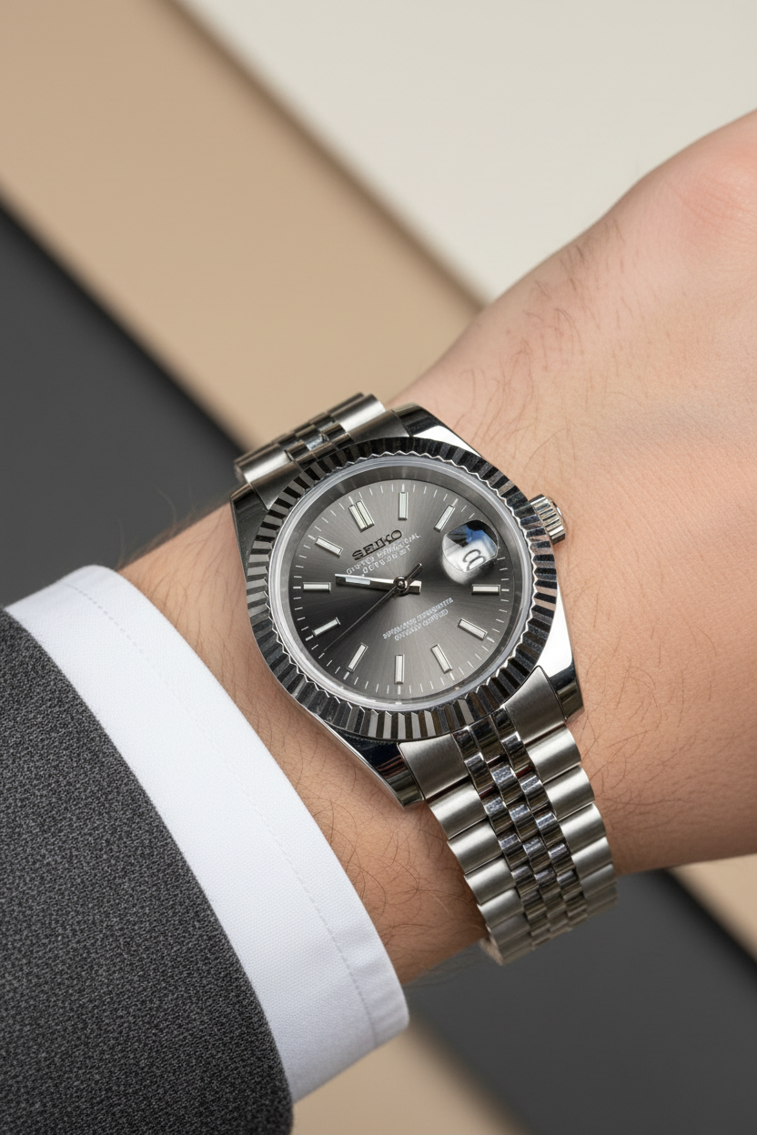 Mod Prestique Black Dial