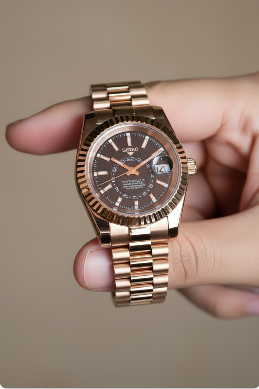 Mod Prestique Air Rose Gold Dial