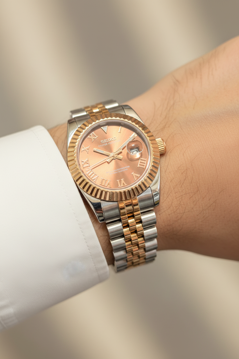 Mod Prestique Chocolate Roman Dial