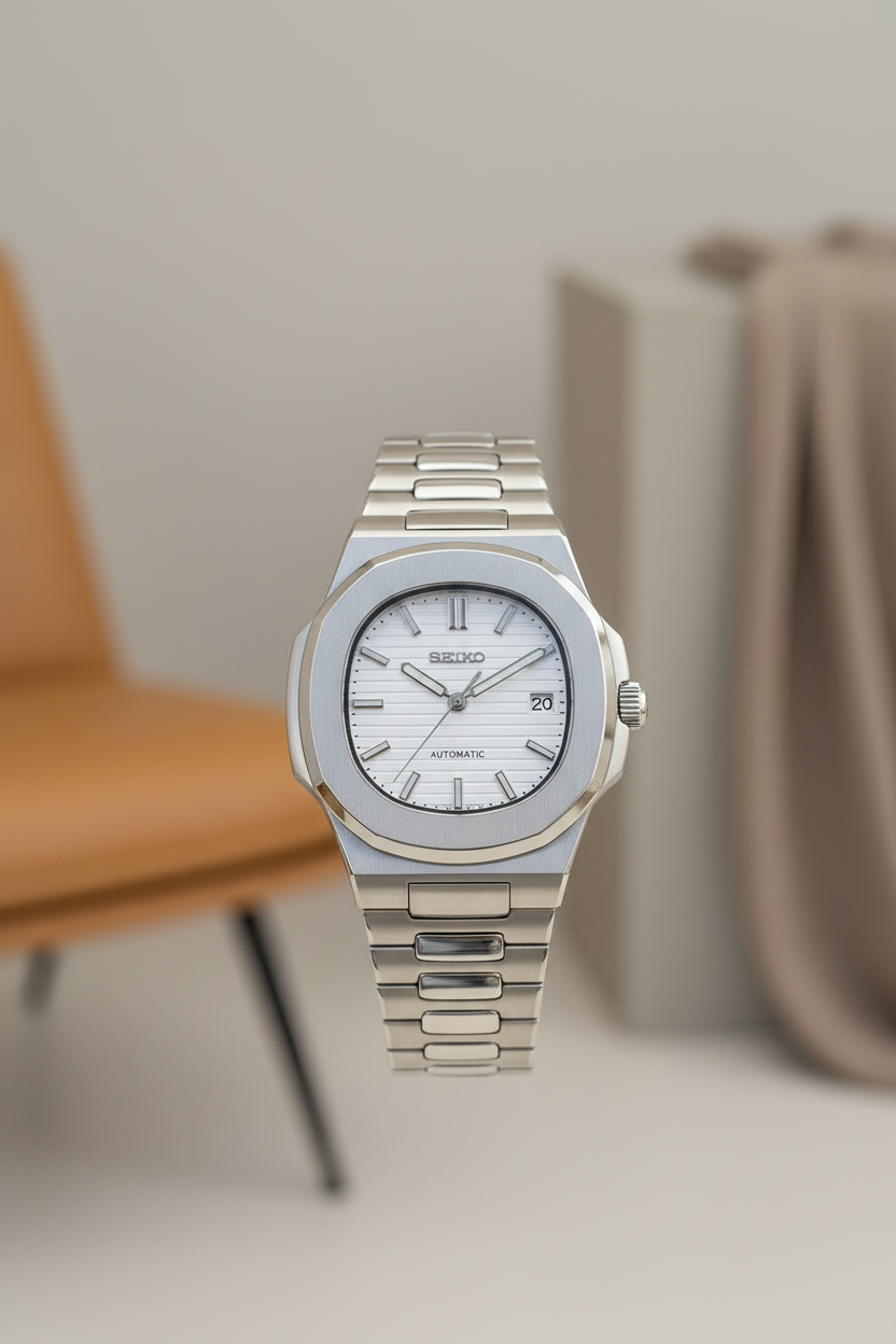 Mod Nivaro White Dial