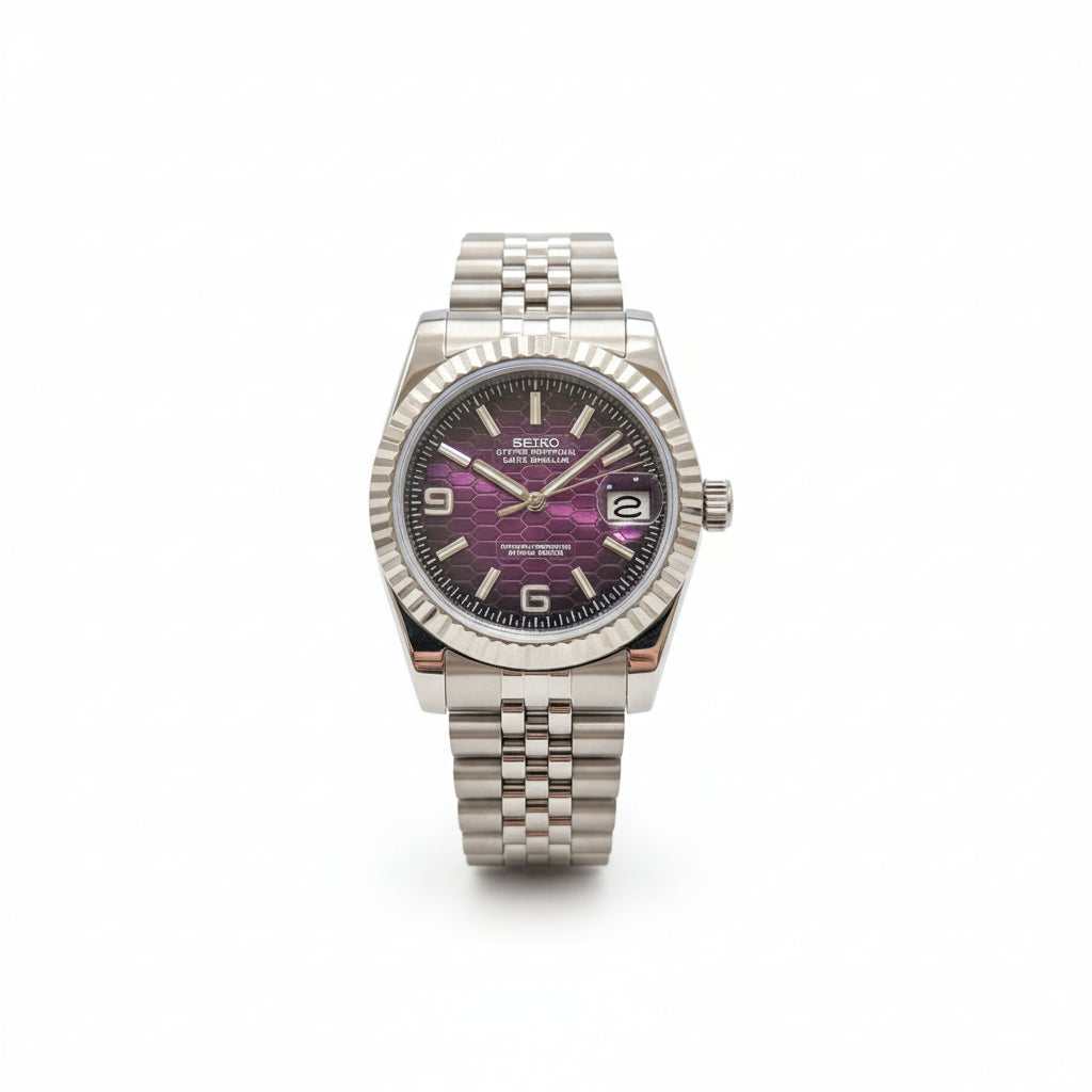 Mod Prestique Purple Honey Dial