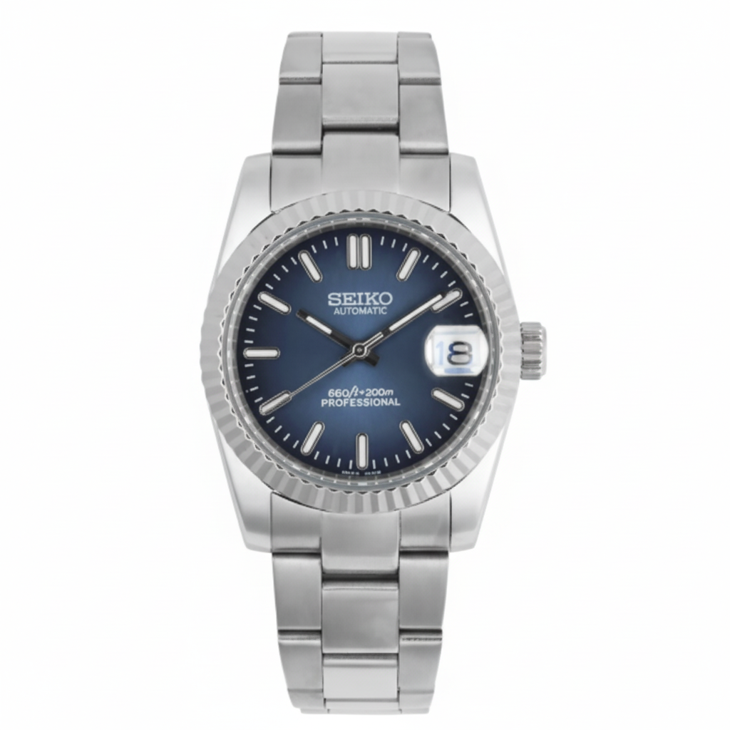 Mod Prestique Royal Blue Dial