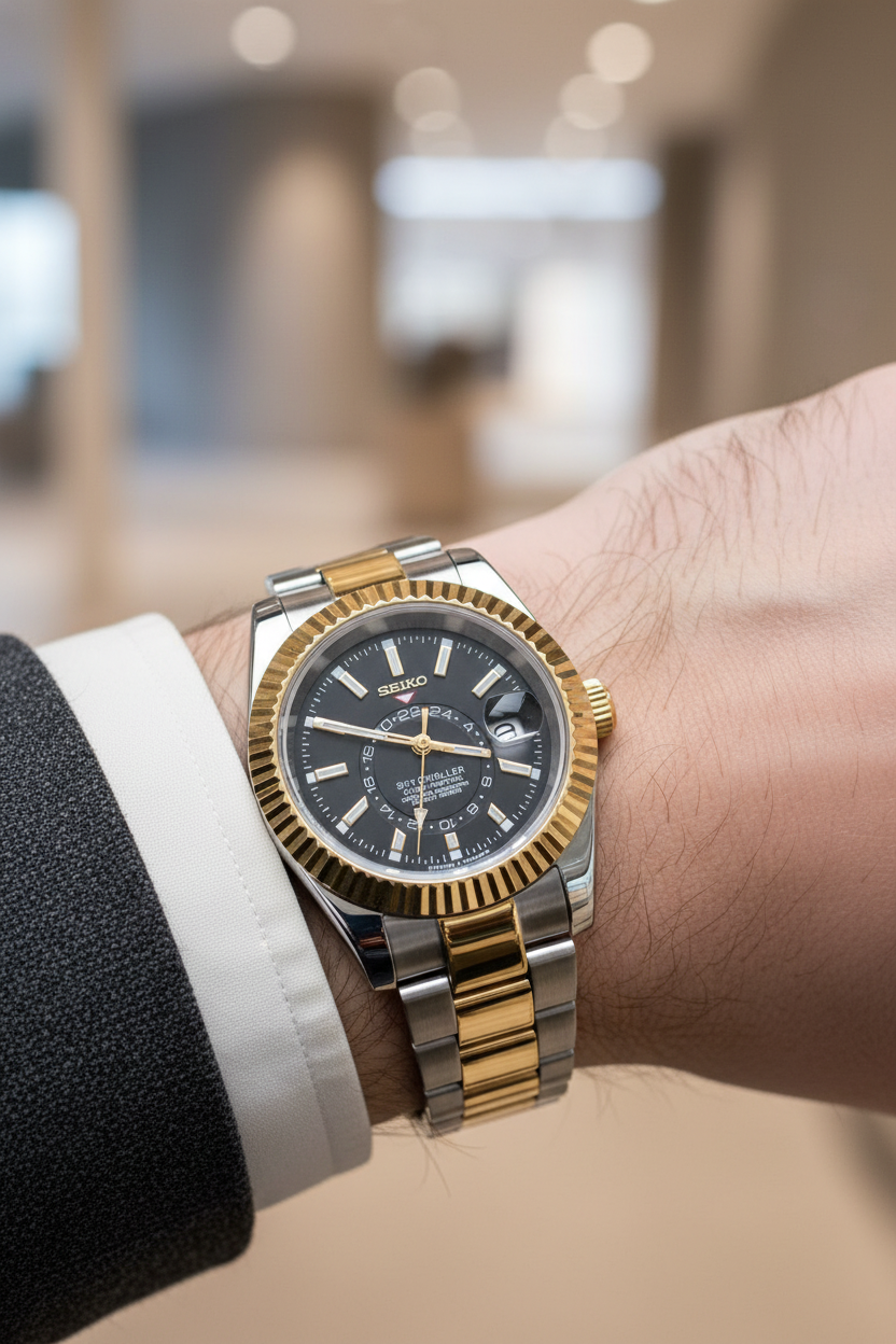 Mod Prestique Air Two Tone Black Dial