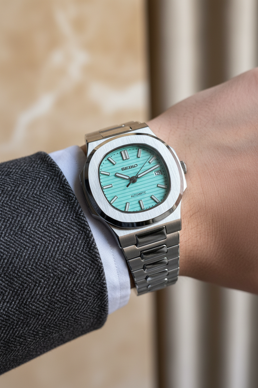 Mod Nivaro Tiffany Blue Dial